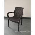 peripheral products outdoor furniture chairs rattan plastic Plastic Rattan Chair Factory